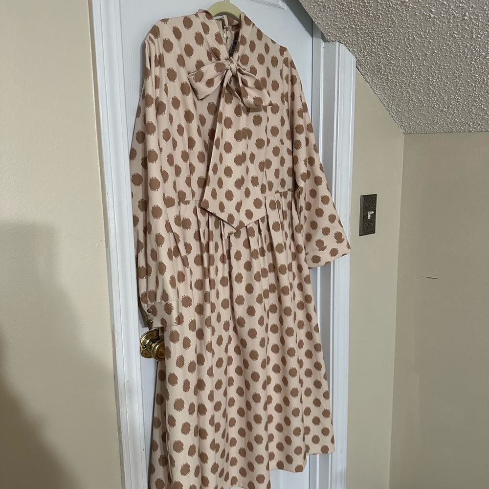 Gold Polka Dot Dainty Jewells Dress